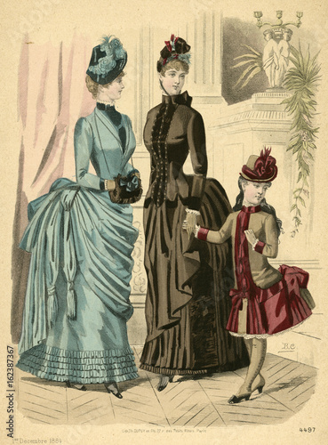 Fashions 1884. Date: 1884