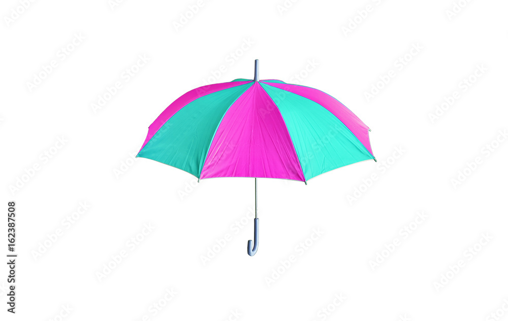 colorful umbrella,isolated on white background with clipping path. colorful umbrella,isolated on white background with clipping path.
