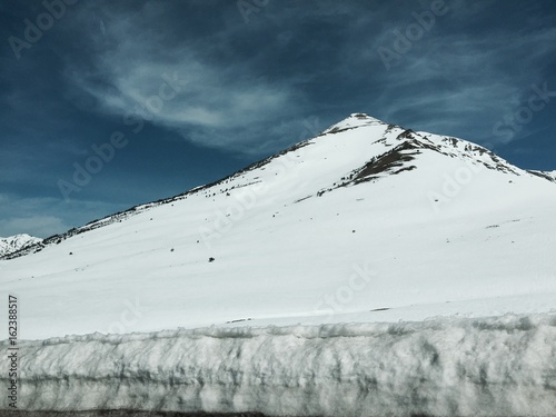 Snowy Mountains in Andorra