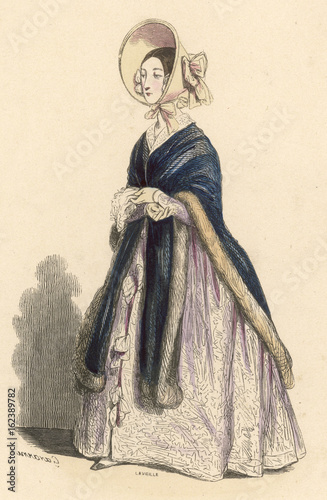 Frenchwoman 1850. Date: 1850