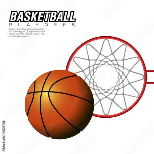 Isolated basketball net