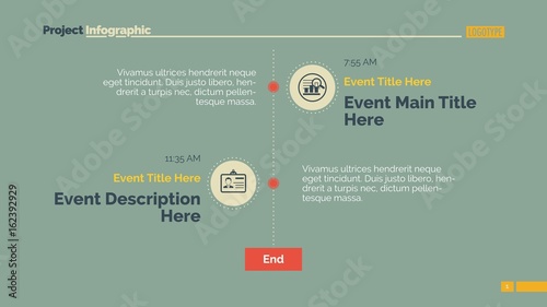 Vertical timeline slide 3
