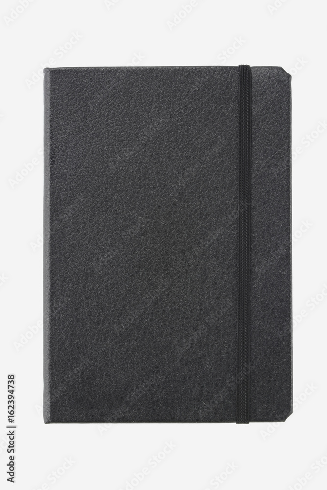 Libreta negra con goma Libreta negra con goma