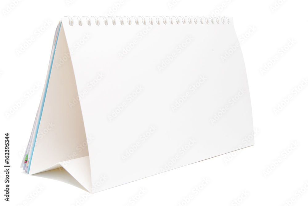 paper calendar isolated on white background paper calendar isolated on white background