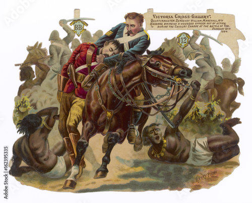 Battle of El Teb  1884. Date: 28th February 1884 photo
