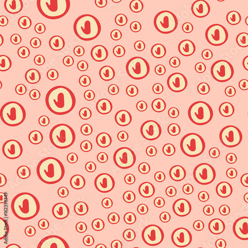 Hands success gesture okey yes agreement signal seamless pattern human agree best approval vector.