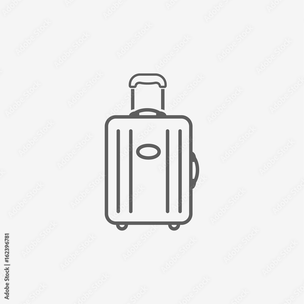 luggage modern icon luggage modern icon