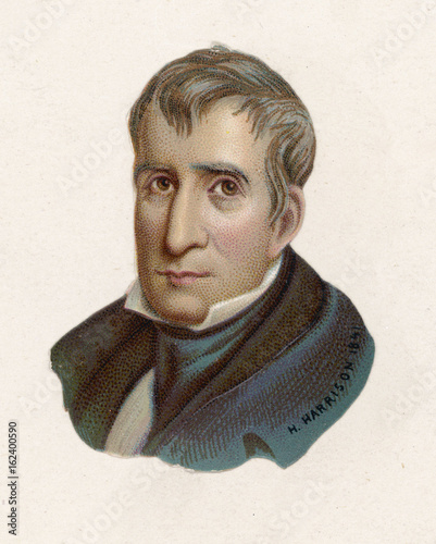 William Henry Harrison. Date: 1773 - 1841 photo