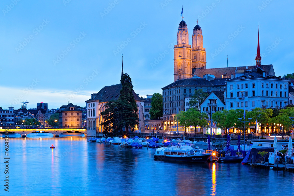 Fototapeta premium Zürich, Schweiz