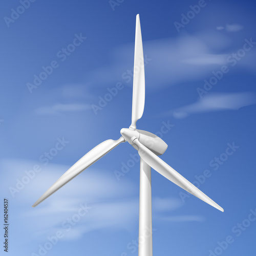 Single wind turbine