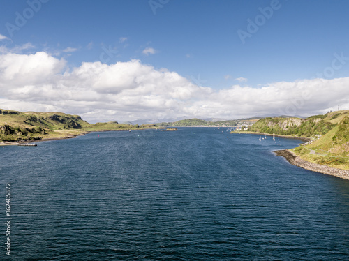 Wallpaper Mural Aerial view of the coast between Gallanach and Oban, Argyll Torontodigital.ca