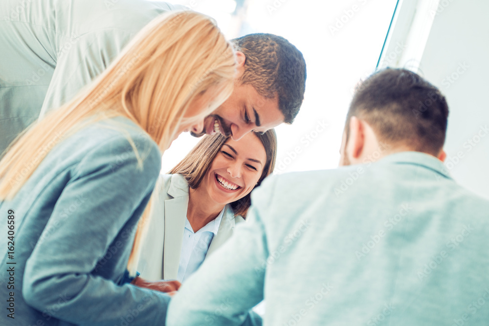 Obraz premium Business people in modern office