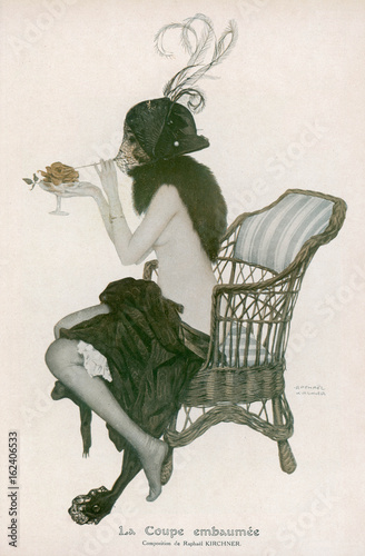 Canvas Print Female Type - Embaumee. Date: 1914
