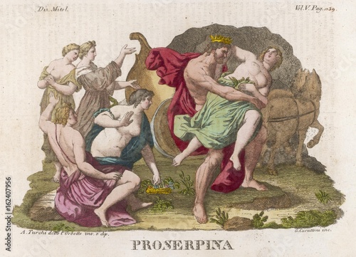Fotografie Classical myth -- Persephone - Proserpina