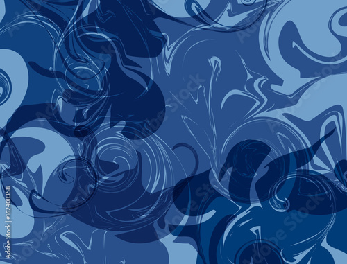 Blue Swirl abstract background