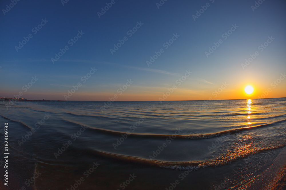 Obraz premium Sea sunset