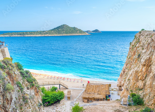 The scenic beach photo