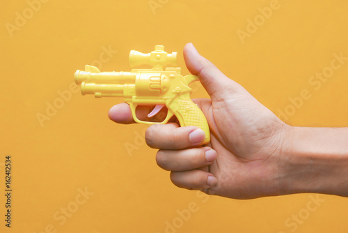 Yellow Gun toy