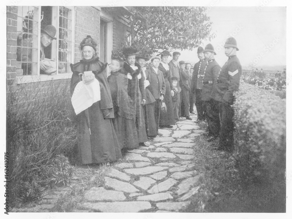 Biddenden Maids Charity. Date: circa 1900