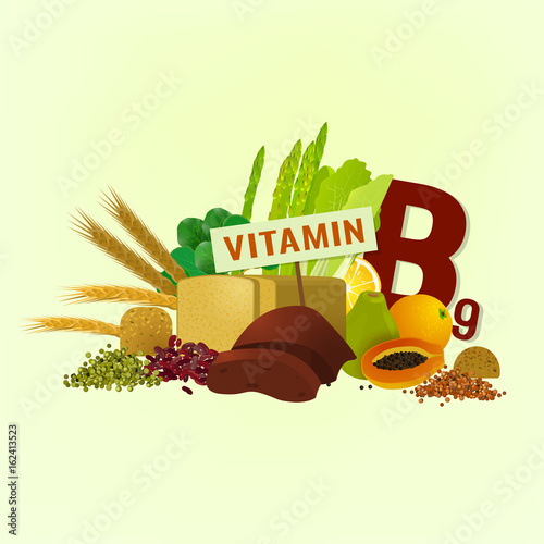 Vitamin B9 in Food