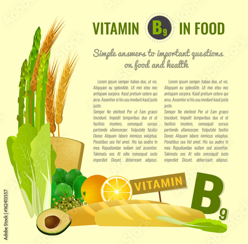Vitamin B9 in Food