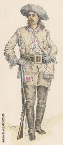 Buffalo Bill Cody. Date: 1846-1917 photo