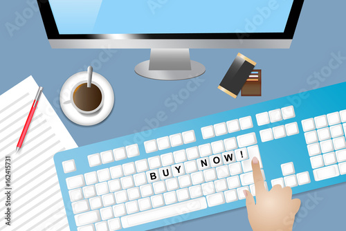Electronic shopping concept