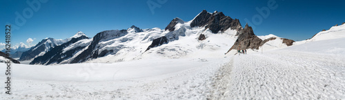 Snow mountains in the Switzerland © Jan