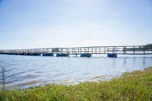 Wallpaper Mural Wood bridge. HDR Torontodigital.ca