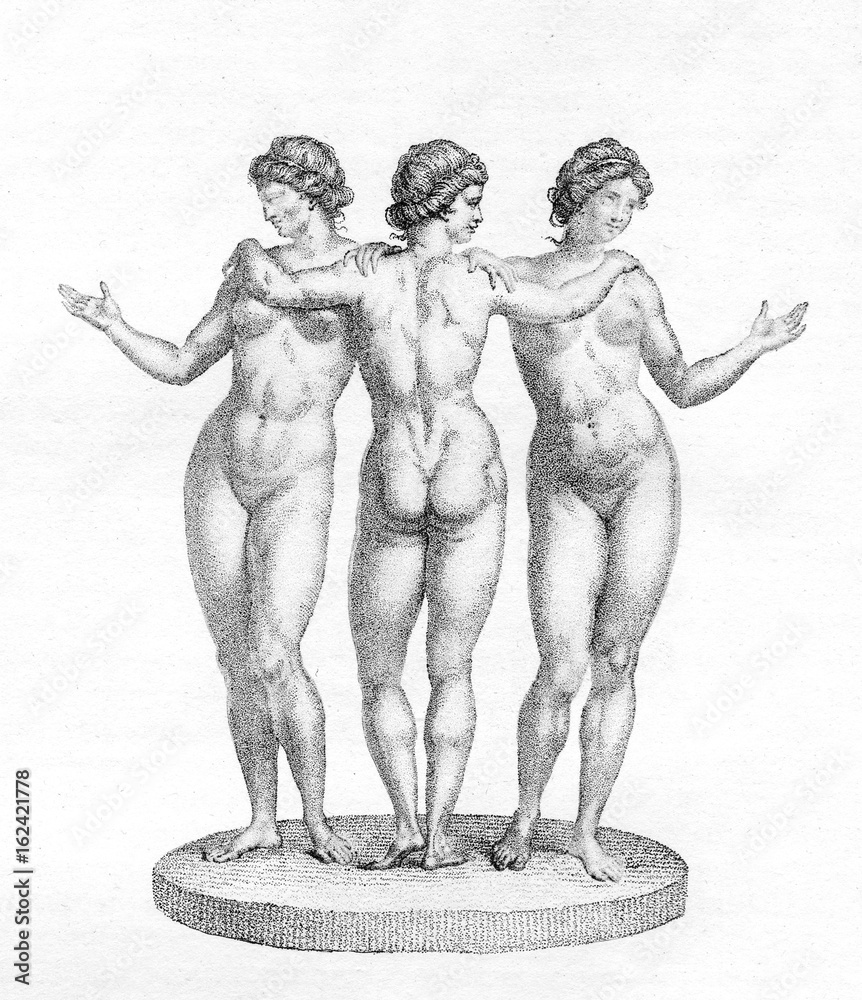 Fototapeta premium The Three Graces