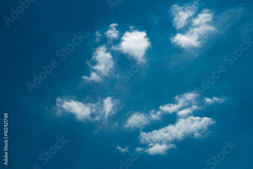 Wolken und blauer Himmel