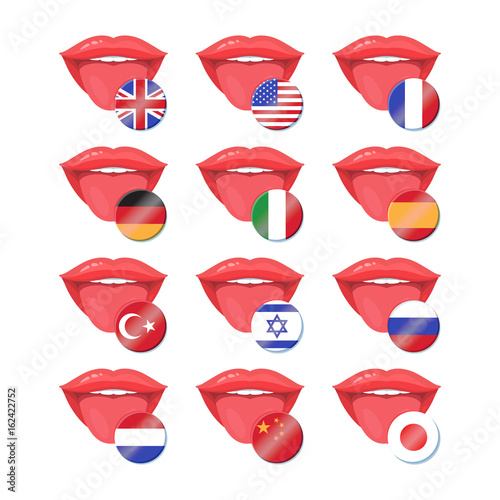 International flags set