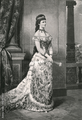 Elizabeth - Austria - Niz 77. Date: 1837 - 1898 photo