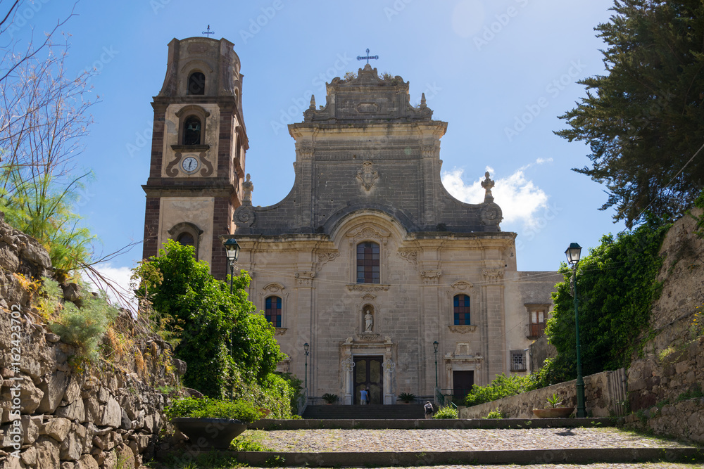Cathedral San Bartolomeo in Lipari, Italy