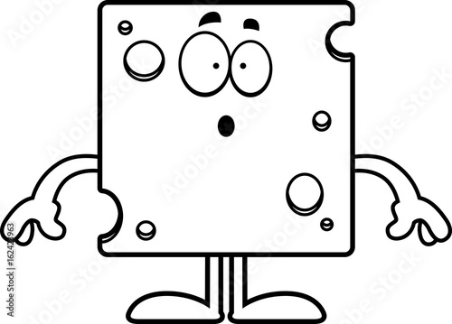 Surprised Cartoon Swiss Cheese