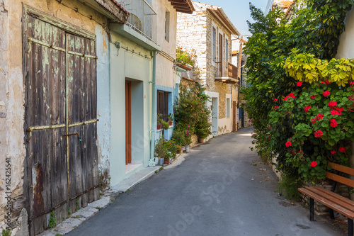 Narrow street in the historic village of Lefkara, Cyprus © Tomasz Wozniak