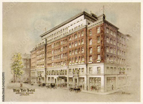 Canvas Print Mayfair Hotel London. Date: circa 1920