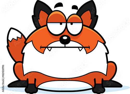 Bored Cartoon Fox