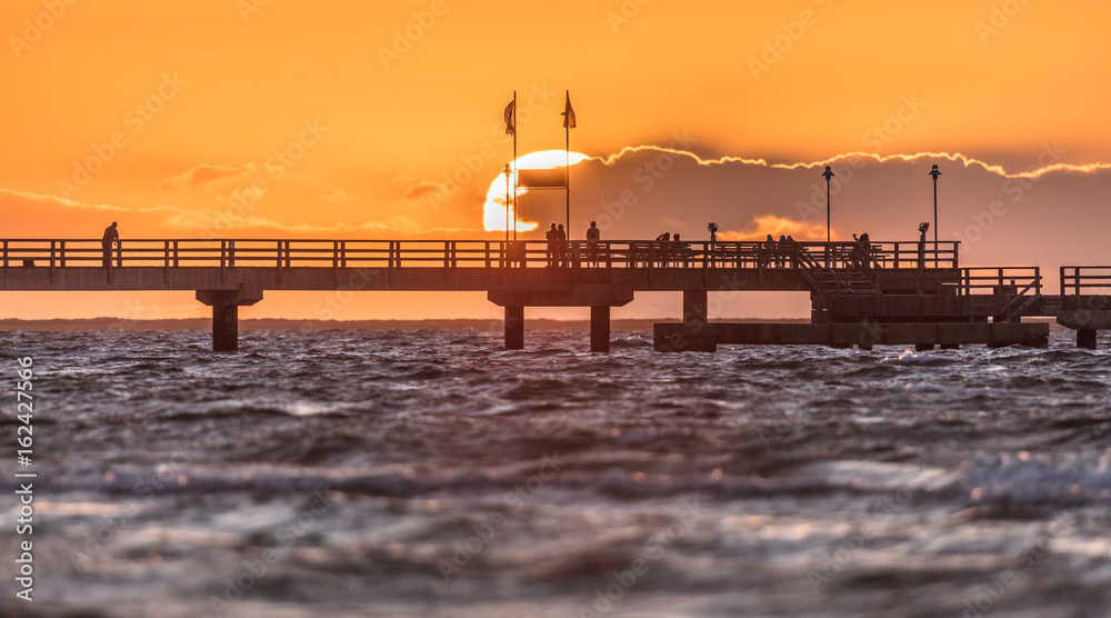 Obraz premium sonnenuntergang