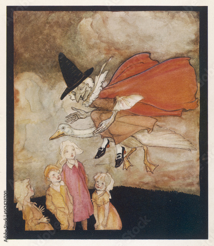 Mother Goose Rides Goose