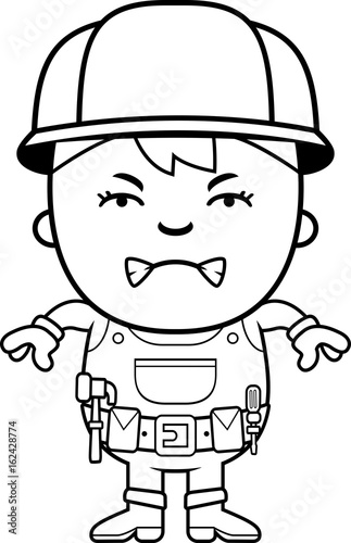 Angry Builder Boy