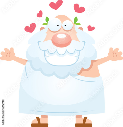 Cartoon Greek Hug