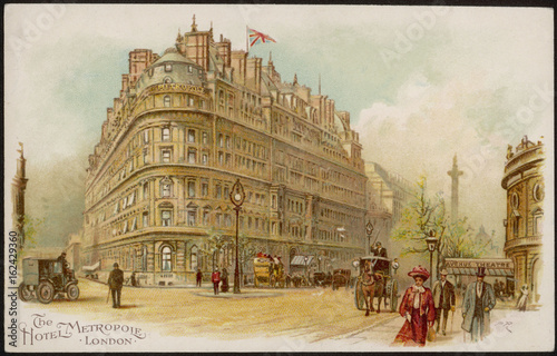 Photography Metropole Hotel - London. Date: 1907