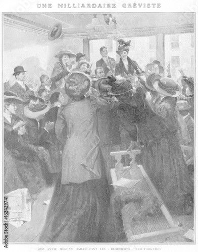 Rag Trade Strike 1910. Date: 1910