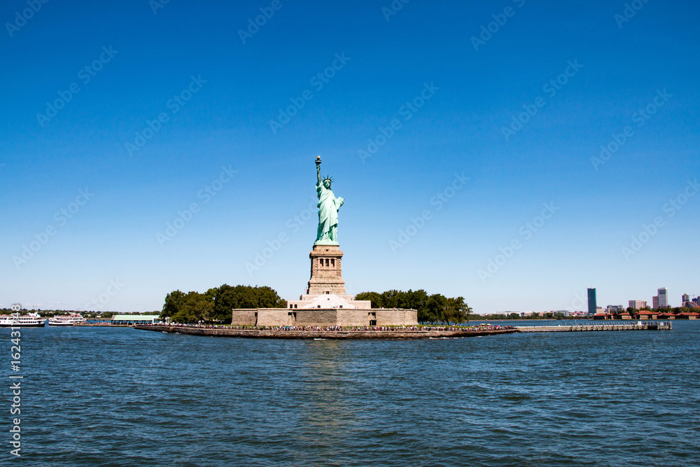 Statue of Libery and Liberty Island, New York