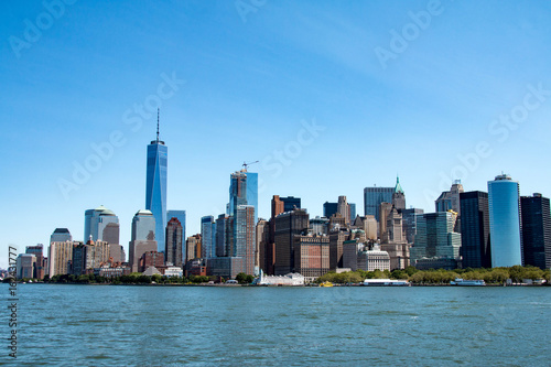 New York skyline and Lower Manhattan, United States