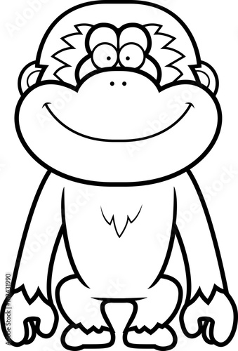 Cartoon Gibbon