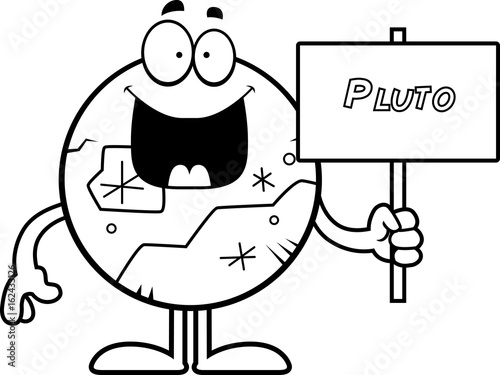 Cartoon Pluto Sign