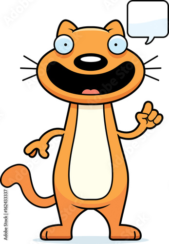 Cartoon Cat Talking