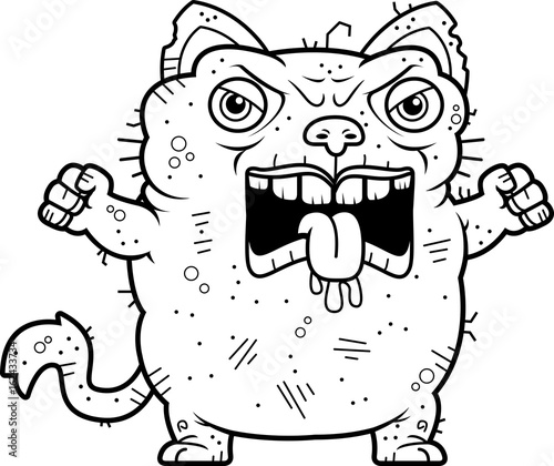 Angry Ugly Cat